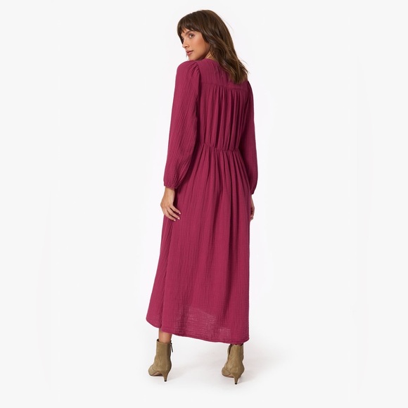 Xirena Gia Dress Cranberry NWT XS - Picture 2 of 6